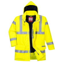 Load image into Gallery viewer, Portwest Bizflame Rain Hi-Vis Antistatic FR Jacket S778
