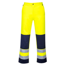 Load image into Gallery viewer, Portwest Seville Hi-Vis Contrast Work Trousers TX71

