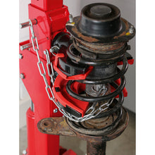 Load image into Gallery viewer, Sealey Coil Spring Compressing Station, Gauge Hydraulic 2000kg Capacity
