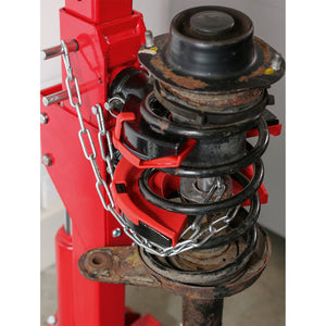 Sealey Coil Spring Compressing Station, Gauge Hydraulic 2000kg Capacity