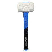 Load image into Gallery viewer, Sealey White Rubber Non-marking Mallet 16oz Fibreglass Shaft (Premier)
