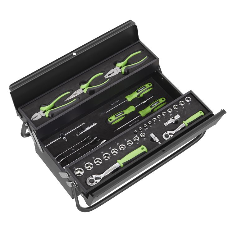 Sealey Cantilever Toolbox, Tool Kit 70pc (Siegen)
