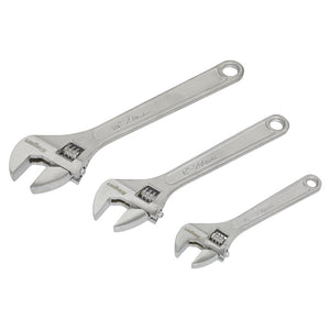 Sealey Adjustable Wrench Set 3pc 150, 200 & 250mm (6", 8" & 10") (Siegen)