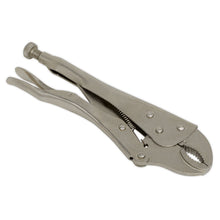 Load image into Gallery viewer, Sealey Locking Pliers 215mm Curved Jaw (Siegen)
