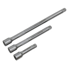 Load image into Gallery viewer, Sealey Extension Bar Set 3pc 1/4&quot; Sq Drive (Siegen)
