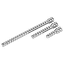 Load image into Gallery viewer, Sealey Extension Bar Set 3pc 1/2&quot; Sq Drive (Siegen)
