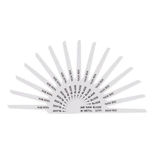 Load image into Gallery viewer, Sealey Air Saw Blades Mixed - Pack of 15 (SA34MIX)
