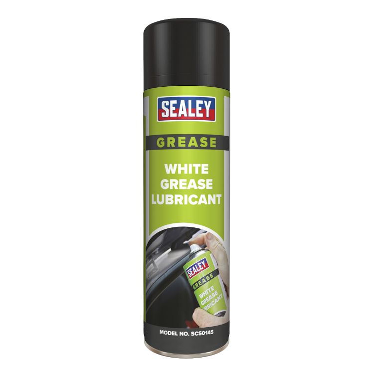 Sealey White Grease Lubricant 500ml - Pack of 6