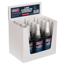 Load image into Gallery viewer, Sealey Thread Lock Low Strength 50ml - Pack of 12

