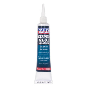 Sealey Super Glue Non-Drip Gel 20g - Pack of 20