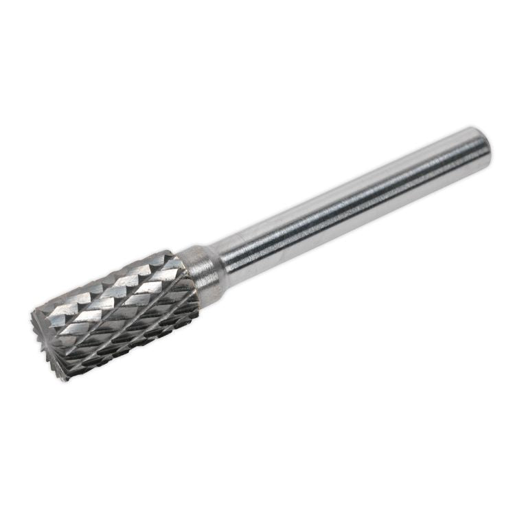 Sealey Tungsten Carbide Rotary Burr Cylindrical Front End Cut 10mm
