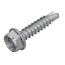 Load image into Gallery viewer, Sealey Self-Drilling Screw 4.2 x 19mm Hex Head Zinc - Pack of 100
