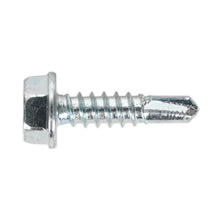 Load image into Gallery viewer, Sealey Self-Drilling Screw 4.8 x 19mm Hex Head Zinc - Pack of 100
