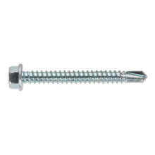 Load image into Gallery viewer, Sealey Self-Drilling Screw 5.5 x 50mm Hex Head Zinc - Pack of 100
