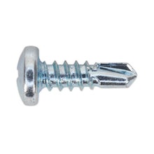 Load image into Gallery viewer, Sealey Self-Drilling Screw 4.2 x 13mm Pan Head Phillips Zinc - Pack of 100
