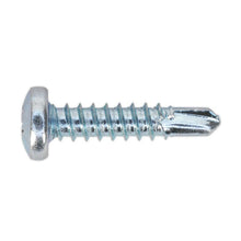 Load image into Gallery viewer, Sealey Self-Drilling Screw 4.2 x 19mm Pan Head Phillips Zinc - Pack of 100
