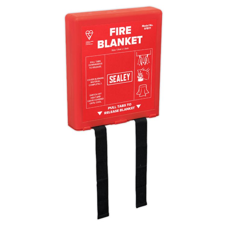 Sealey Fire Blanket 1.1M x 1.1M