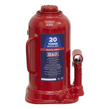 Load image into Gallery viewer, Sealey Bottle Jack 20 Tonne (Min/Max Height - 235/445mm)

