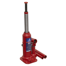 Load image into Gallery viewer, Sealey Bottle Jack 2 Tonne (Min/Max Height -168/316mm) (SJ2)
