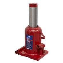 Load image into Gallery viewer, Sealey Bottle Jack 30 Tonne (Min/Max Height - 260/420mm)
