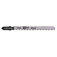 Load image into Gallery viewer, Sealey Jigsaw Blade 100mm - Hard Wood  10tpi - Pack of 5
