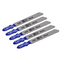 Load image into Gallery viewer, Sealey Jigsaw Blade 75mm - Metal  32tpi - Pack of 5
