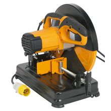 Load image into Gallery viewer, Sealey Cut-Off Saw 355mm (14&quot;) 110V Abrasive Disc Portable
