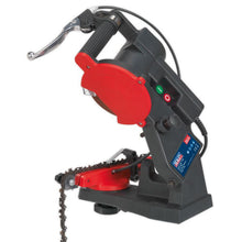 Load image into Gallery viewer, Sealey Chainsaw Blade Sharpener - Quick Locating 85W
