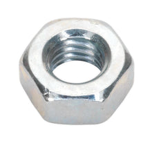 Load image into Gallery viewer, Sealey Steel Nut DIN 934 - M6 - Pack of 100
