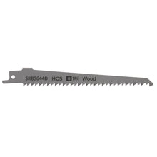 Load image into Gallery viewer, Sealey Reciprocating Saw Blade Clean Wood 150mm (6&quot;) 6tpi - Pack of 5

