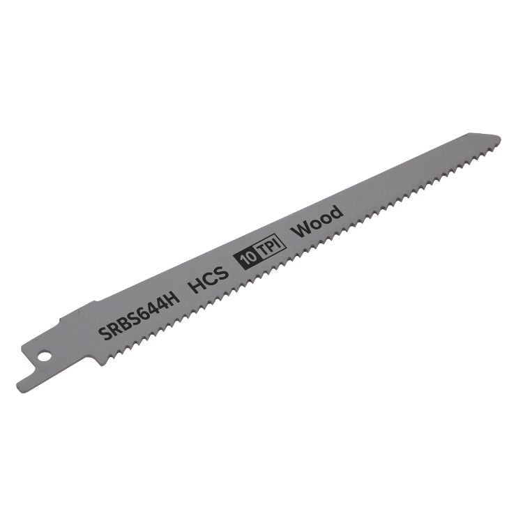 Sealey Reciprocating Saw Blade Clean Wood 150mm (6