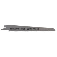 Load image into Gallery viewer, Sealey Reciprocating Saw Blade Clean Wood 150mm (6&quot;) 10tpi - Pack of 5
