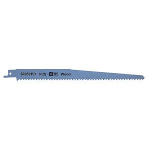 Sealey Reciprocating Saw Blade Clean Wood 230mm (9") 6tpi - Pack of 5