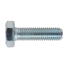 Load image into Gallery viewer, Sealey HT Zinc Setscrew DIN 933 - M10 x 35mm - Grade 8.8 - Pack of 25
