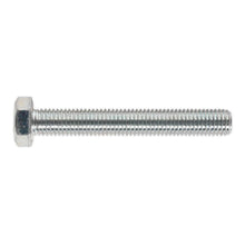 Load image into Gallery viewer, Sealey HT Zinc Setscrew DIN 933 - M14 x 100mm - Grade 8.8 - Pack of 10
