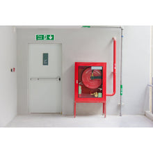 Load image into Gallery viewer, Sealey Safe Conditions Safety Sign - Fire Exit (Down)
