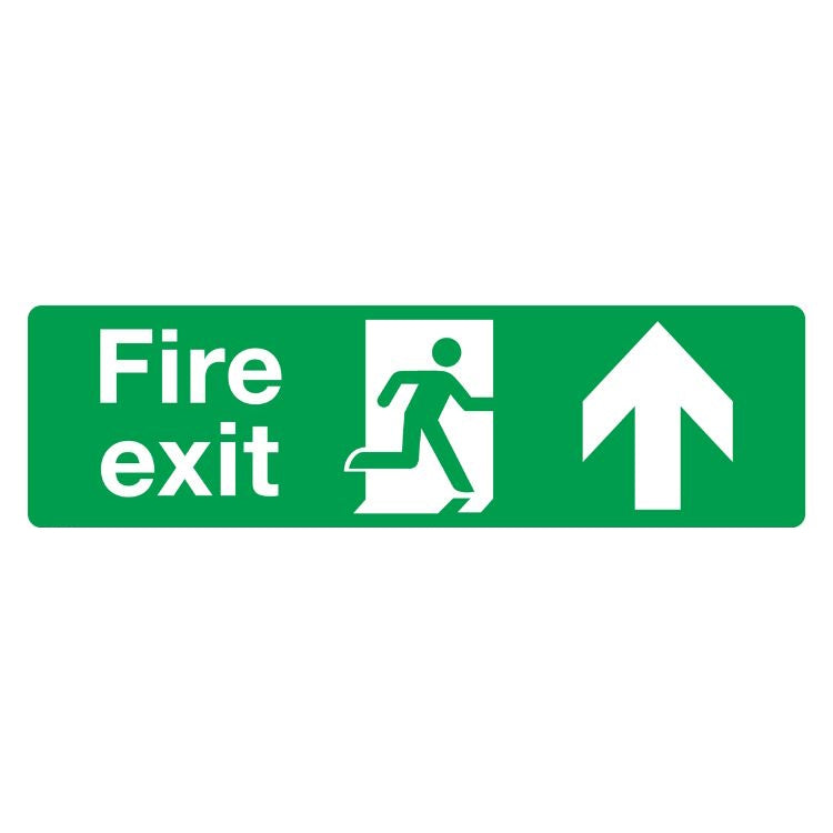 Sealey Safe Conditions Safety Sign - Fire Exit (Up)