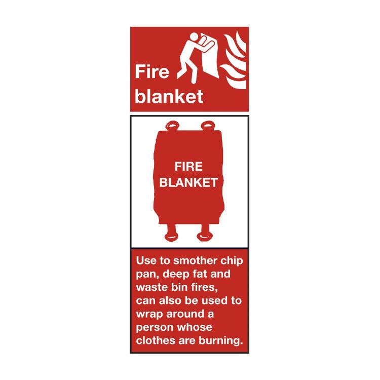 Sealey Safe Conditions Safety Sign - Fire Blanket