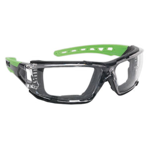 Sealey Safety Spectacles, EVA Foam Lining - Clear Lens