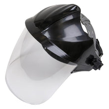 Load image into Gallery viewer, Sealey Deluxe Brow Guard, Aspherical Polycarbonate Full Face Shield
