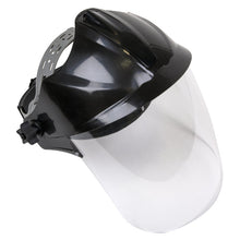 Load image into Gallery viewer, Sealey Deluxe Brow Guard, Aspherical Polycarbonate Full Face Shield
