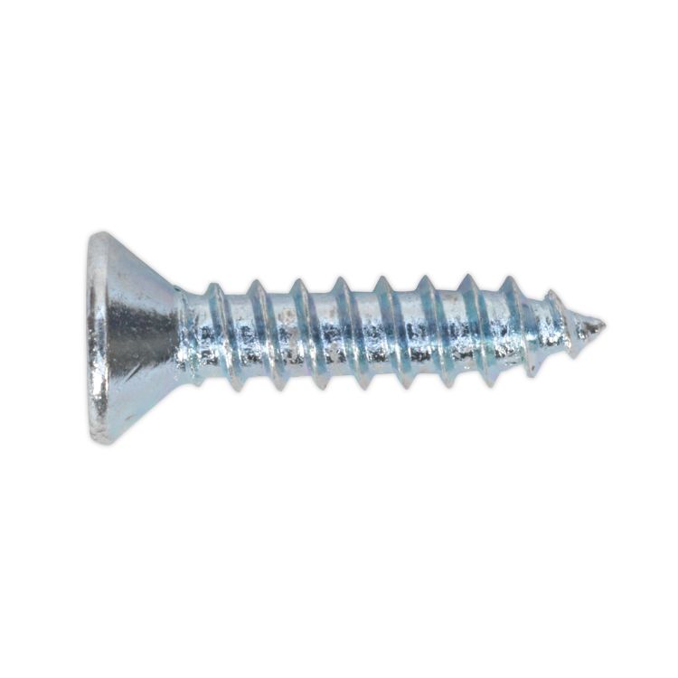 Sealey Self Tapping Screw 3.5 x 16mm Countersunk Pozi - Pack of 100