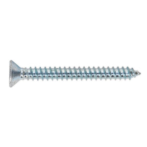 Sealey Self Tapping Screw 4.2 x 38mm Countersunk Pozi - Pack of 100