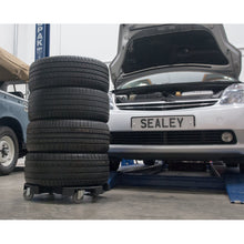 Load image into Gallery viewer, Sealey Tyre Storage/Transport Dolly
