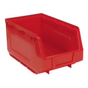 Sealey Plastic Storage Bin 150 x 240 x 130mm Red - Pack of 24
