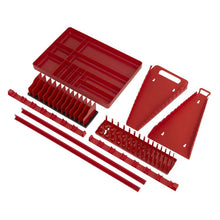 Load image into Gallery viewer, Sealey Tool Storage Organiser Set 9pc (Red) (Premier)
