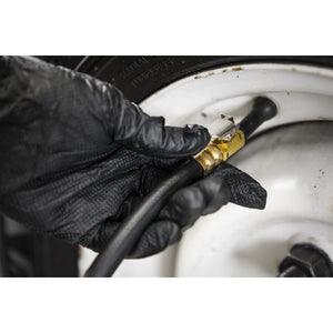 Sealey Tyre Pressure Gauge, Clip-On Chuck 0-7bar(0-100psi)