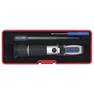 Sealey Refractometer Antifreeze/Battery Fluid/Screenwash/AdBlue
