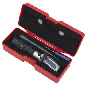 Sealey Refractometer Antifreeze/Battery Fluid/Screenwash