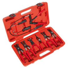 Load image into Gallery viewer, Sealey Hose Clip Removal Tool Set 9pc

